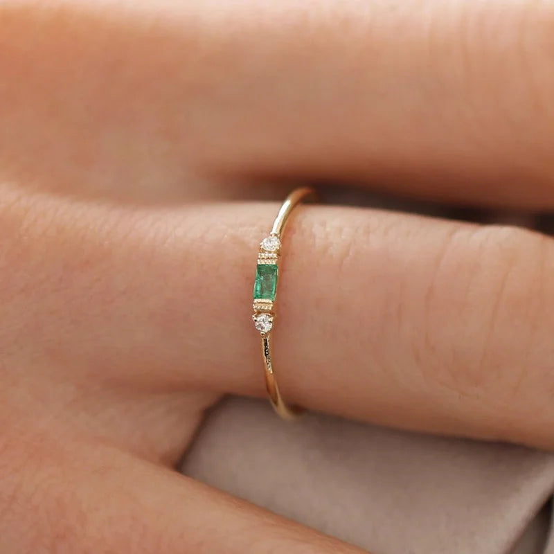 Emerald Elegance Ring